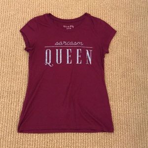 Sarcasm Queen T-shirt